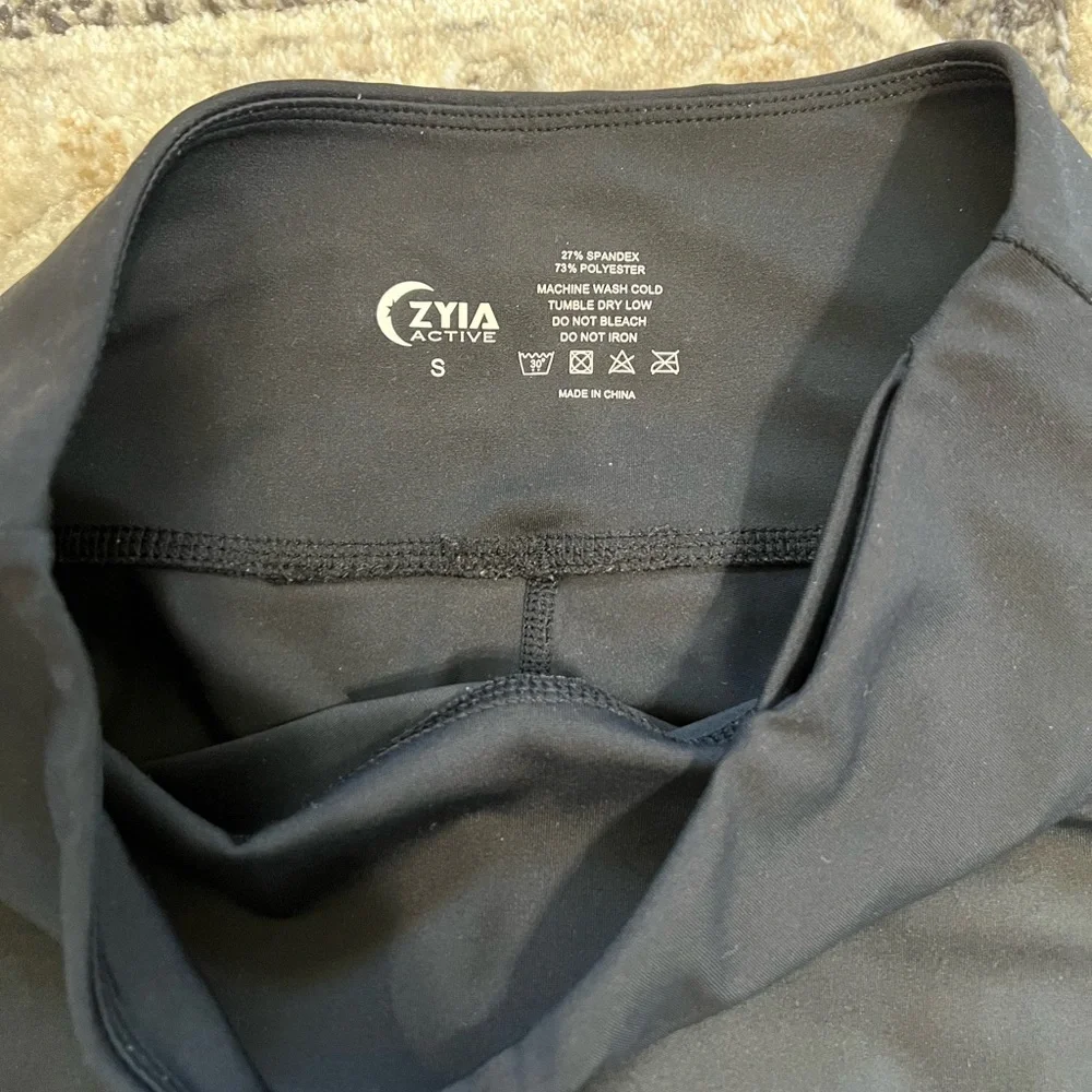 EUC Zyia turquoise bumblebee LNT Leggings - Picture 4 of 6